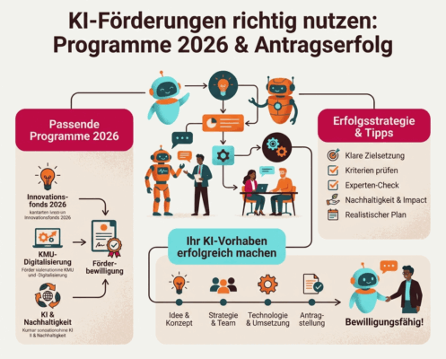 KI-Förderung für Unternehmen: Strukturdiagramm