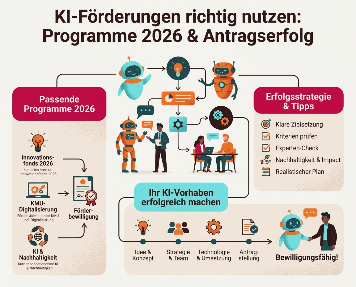 KI-Förderung für Unternehmen: Strukturdiagramm